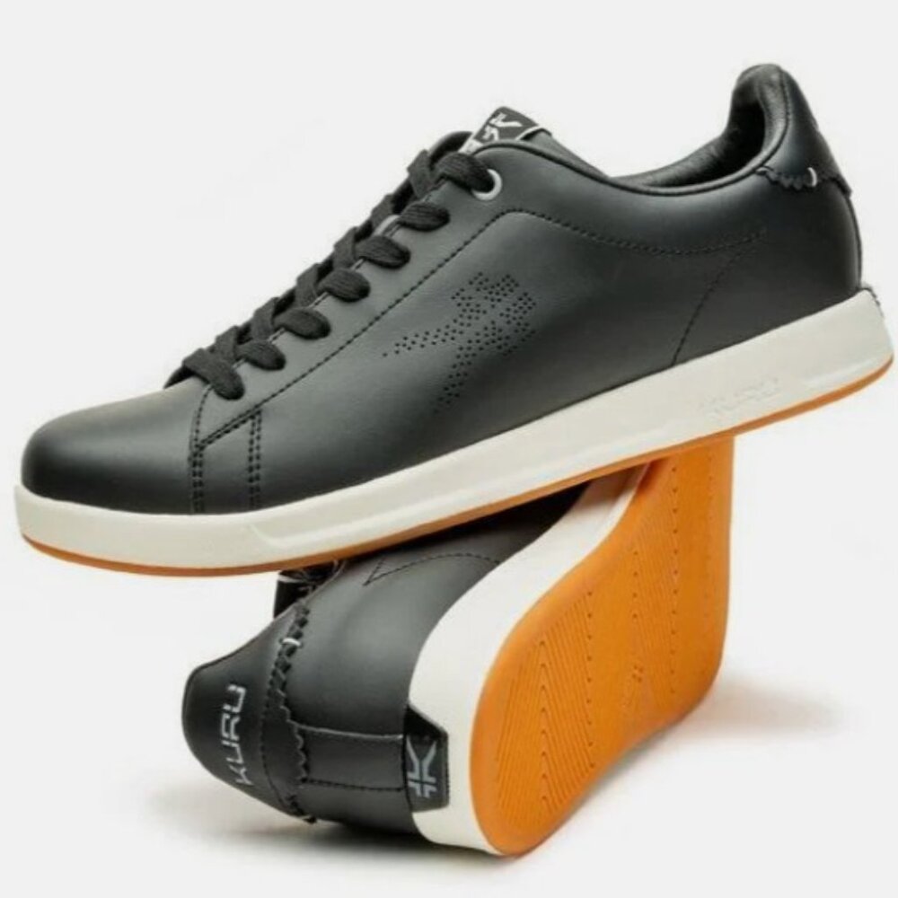KURU Roam Black leather women's Sneakers New Multiple sizes